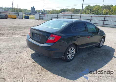 2012 Honda Civic Ex из США, поврежденный, VIN 19XFB2F87CE032629